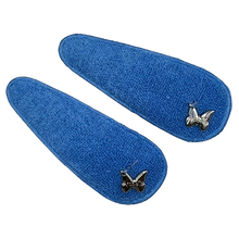 Load image into Gallery viewer, Terry Snap Clip Set - Denim
