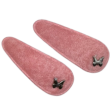 Load image into Gallery viewer, Terry Snap Clip Set - Pink
