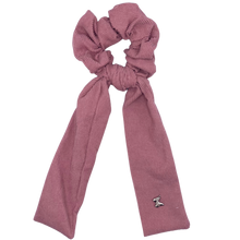 Load image into Gallery viewer, Corduroy Scrunchie with Tails - Rosewood
