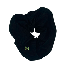 Load image into Gallery viewer, Corduroy Oversized Scrunchie - Black
