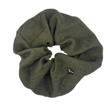 Load image into Gallery viewer, Corduroy Oversized Scrunchie - Evergreen
