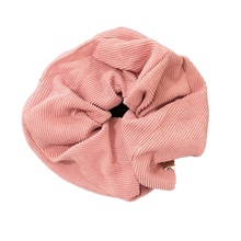 Load image into Gallery viewer, Corduroy Oversized Scrunchie - Rosewood
