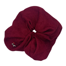 Load image into Gallery viewer, Corduroy Oversized Scrunchie - Wine
