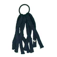 Load image into Gallery viewer, Chenille Pony with Strings - Black
