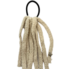Load image into Gallery viewer, Chenille Pony with Strings - Winter White
