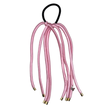 Load image into Gallery viewer, Satin Pony with Strings - Blush

