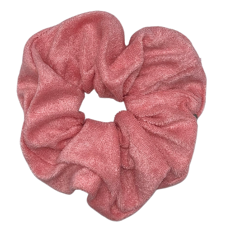 Terry Oversized Scrunchie - Pink