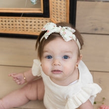 Load image into Gallery viewer, Mini Floral Baby Band - Cream
