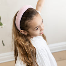 Load image into Gallery viewer, Organza Padded Headband - Coral

