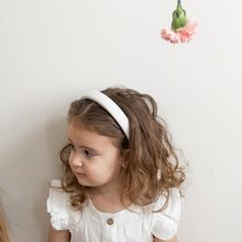 Load image into Gallery viewer, Smooth Chiffon Padded Headband - White
