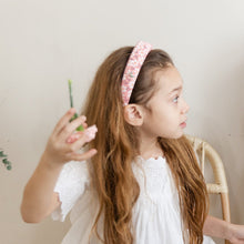 Load image into Gallery viewer, Printed Floral Padded Headband - Sand
