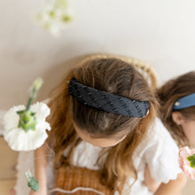 Load image into Gallery viewer, Denim Headband - Black Denim
