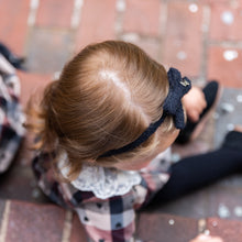 Load image into Gallery viewer, Chenille Bow Baby Band - Brick
