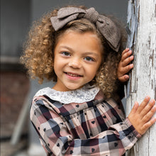 Load image into Gallery viewer, Herringbone Headband - Black/Latte
