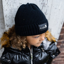 Load image into Gallery viewer, Chunky Ribbed Knit Cuffed Winter Beanie - Beige
